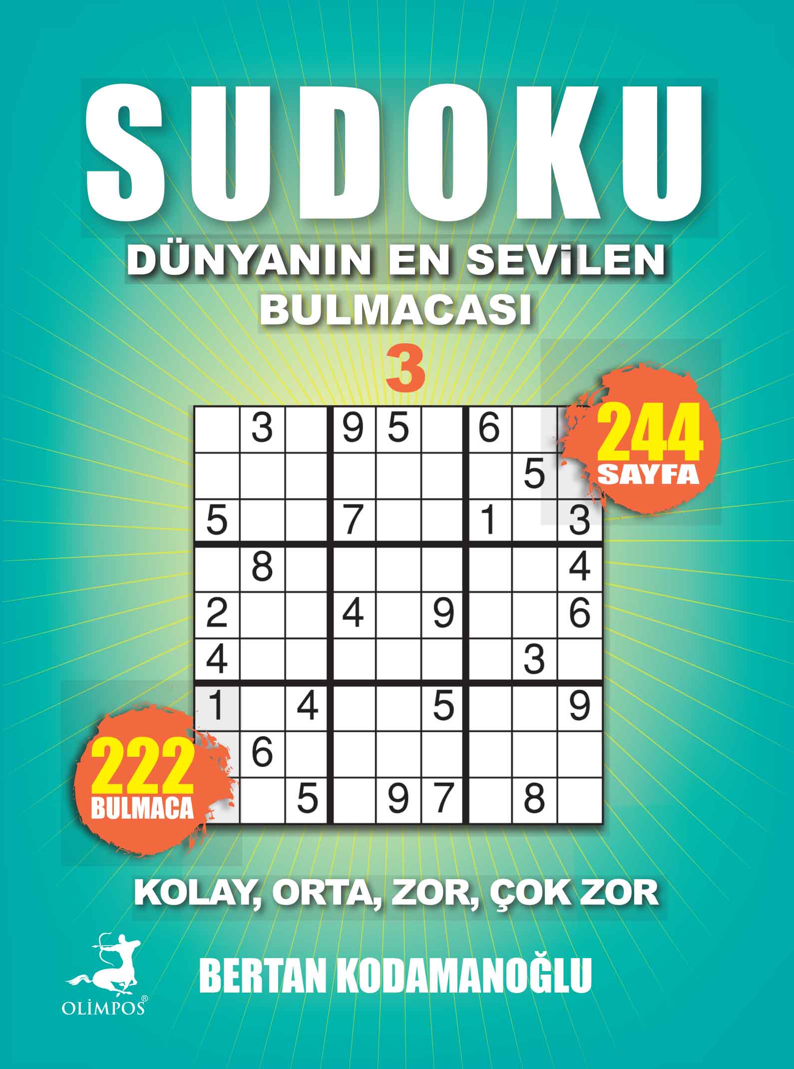 Sudoku Kolay, Orta, Zor, Çok Zor 3